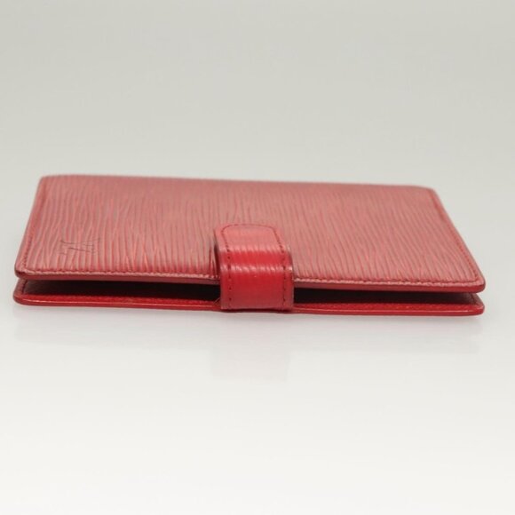 LOUIS VUITTON Epi Agenda PM Day Planner Cover Red R20057 LV Auth 118196 - Picture 7 of 16